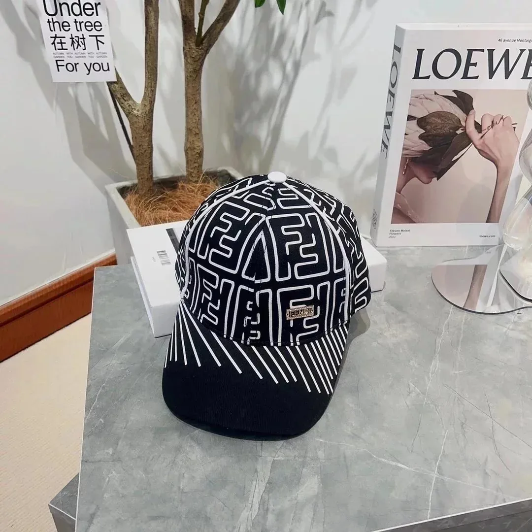 Fendi FF Monogram Baseball Cap — Photo 8