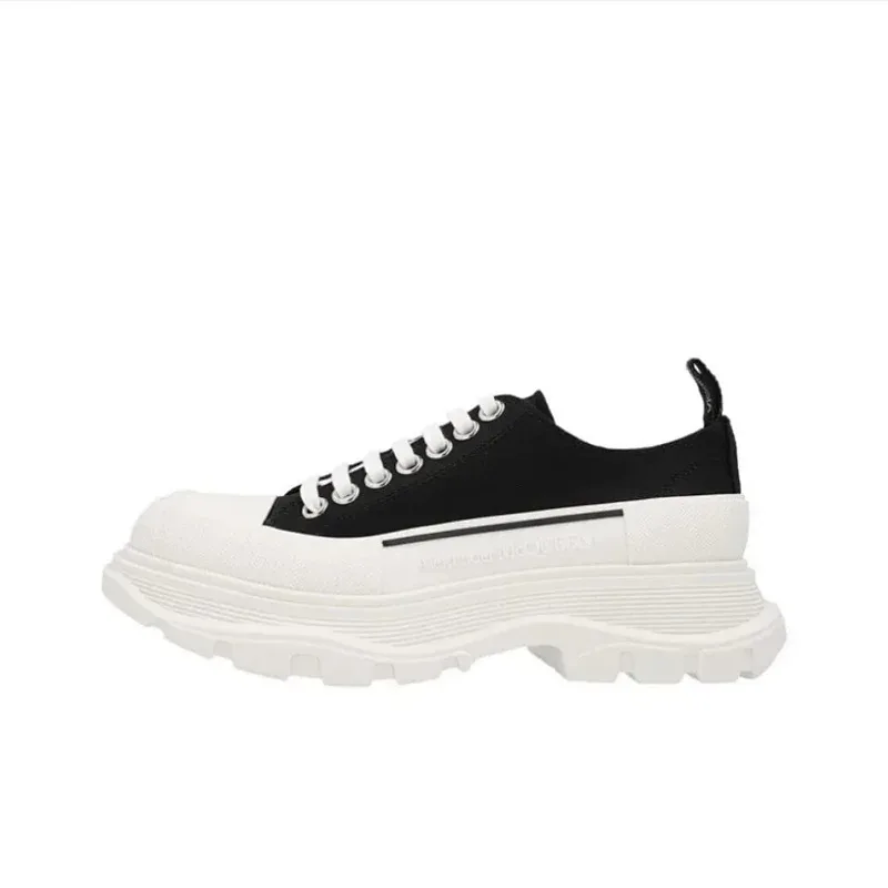 Alexander McQueen Oversized Sneaker White Low-Top Runners — Photo 14