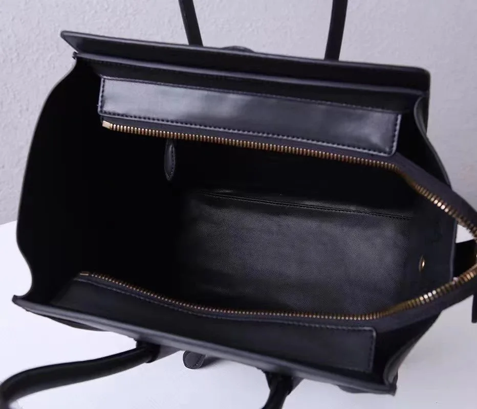 Celine Mini Luggage Black Smooth Leather — photo 6