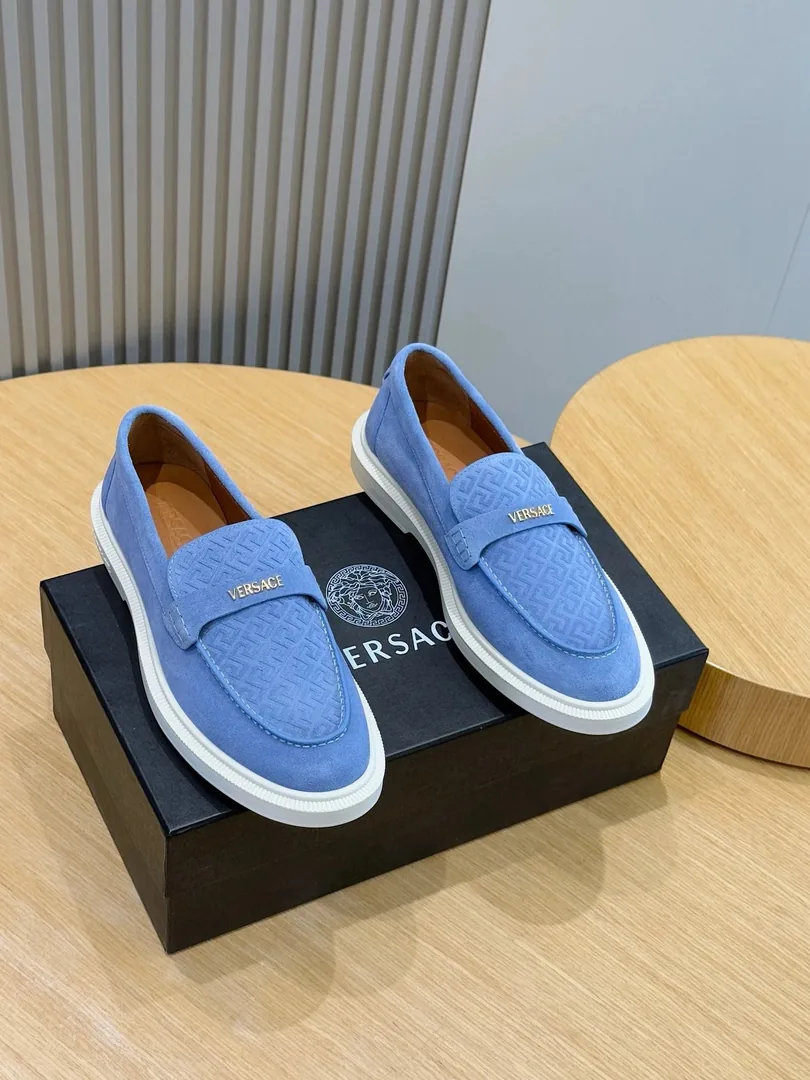 Versace Leather Loafers — photo 10