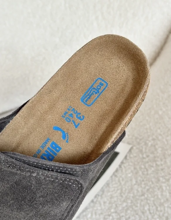 Cork Sole Velcro Slides — QC