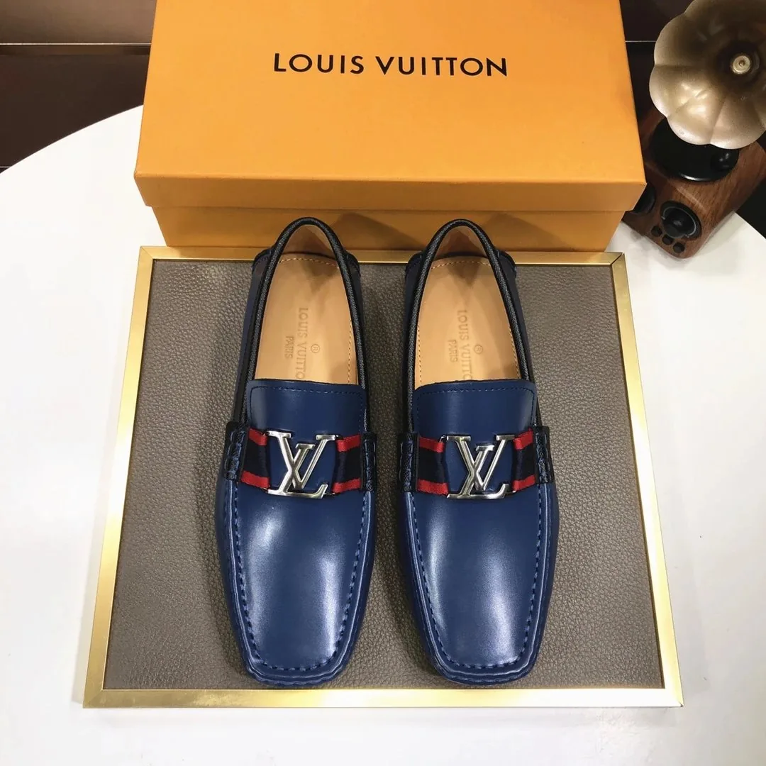 Louis Vuitton Major Loafer Leather Driving Loafers — photo 10