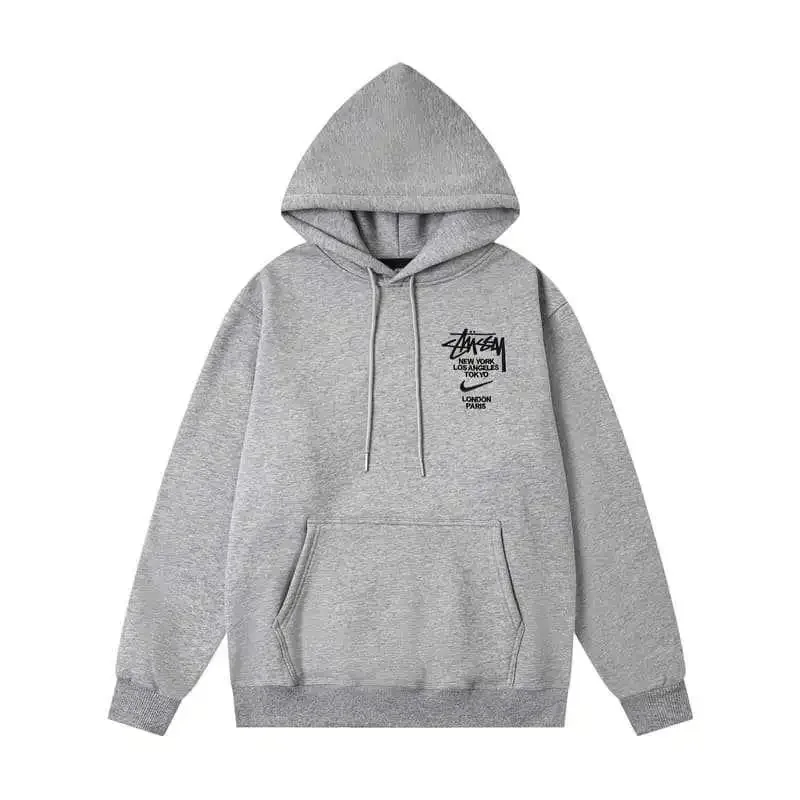 Embroidered Fleece Hoodie Sweatpants Set — photo 5