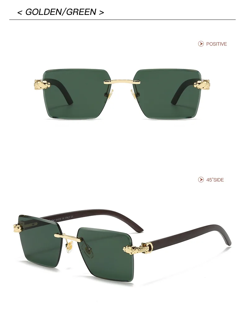 Cartier Panthere Rimless Sunglasses — photo 6