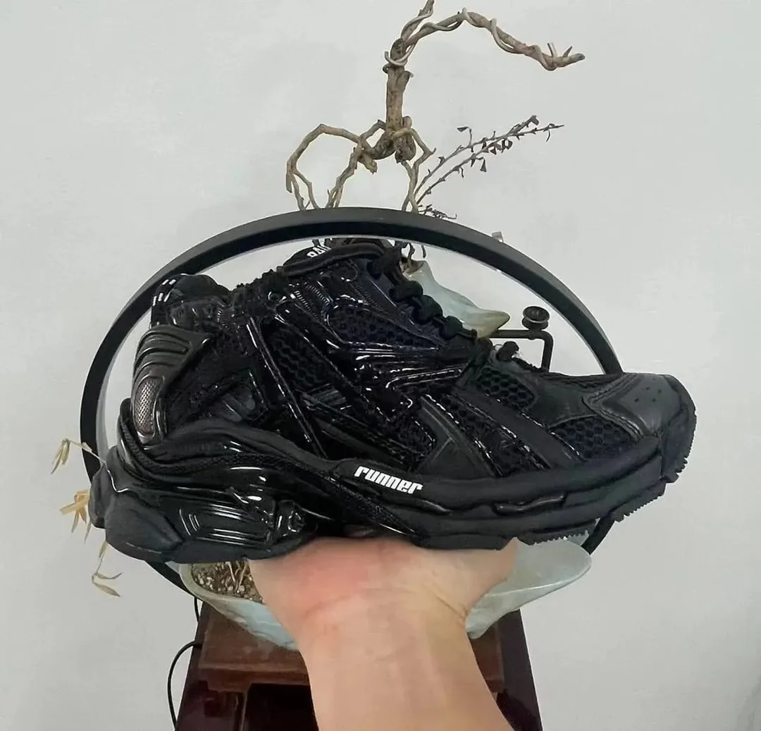 Balenciaga Track Runner White Trainers — QC