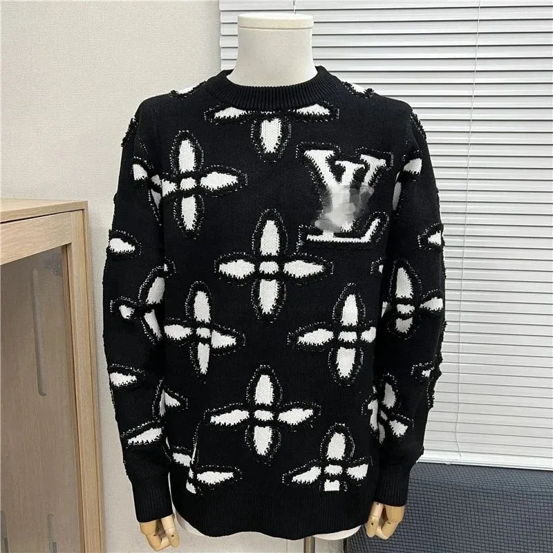 Embroidered Crewneck Sweater — Photo 12