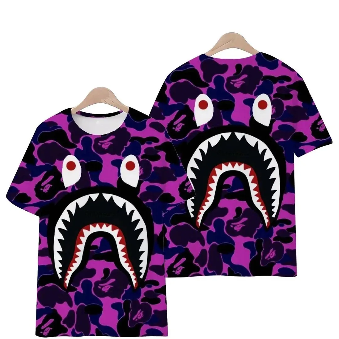Bape Shark Tee And Shorts Set — Photo 5