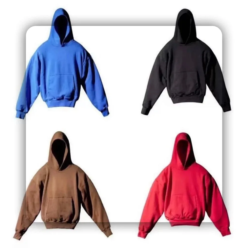 Yeezy Double-Layer Heavy Hoodie — Photo 2