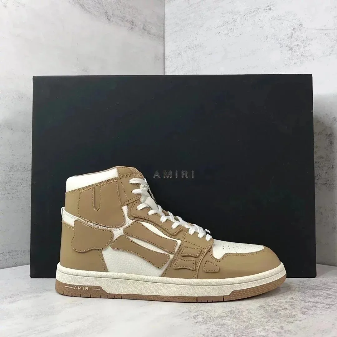 Amiri Skel-Top Low Blue White Runners — photo 9