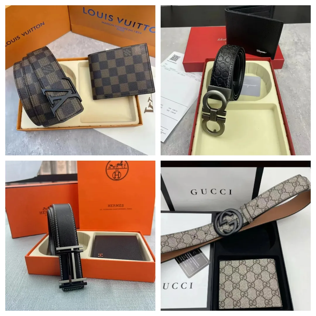 Gucci Belt Wallet Gift Set