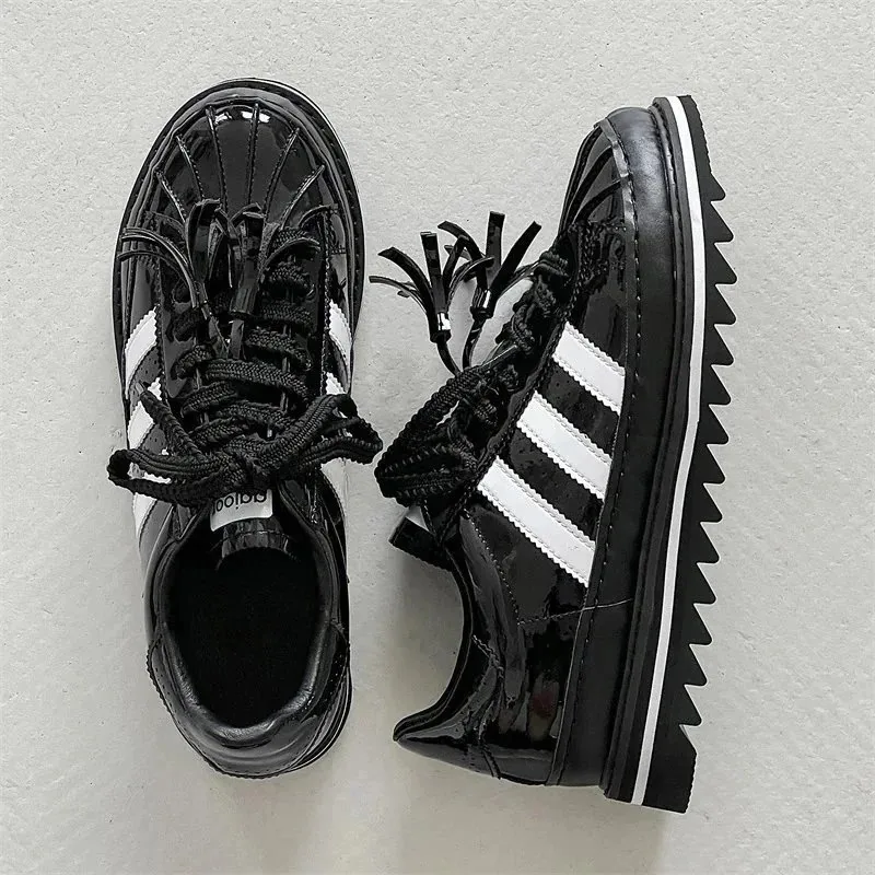 Adidas Retro Color-Block German Trainers — photo 7