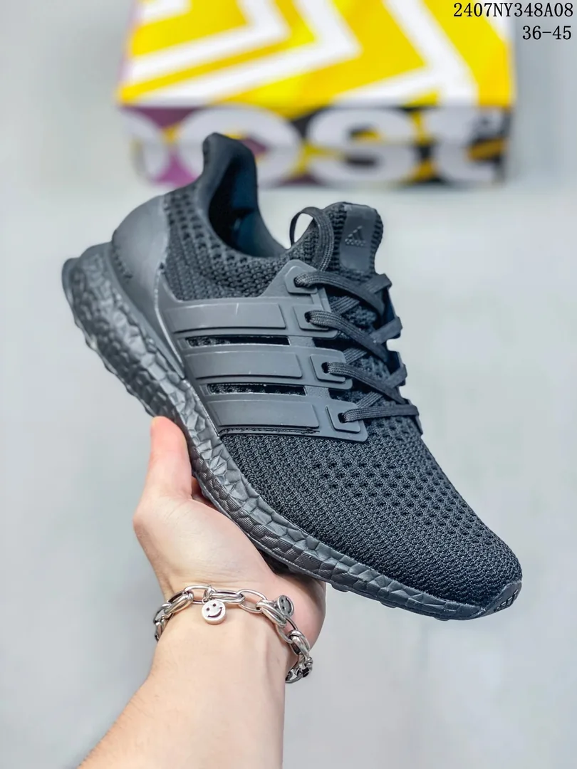Adidas Ultraboost Grey Black High-Top Sneakers