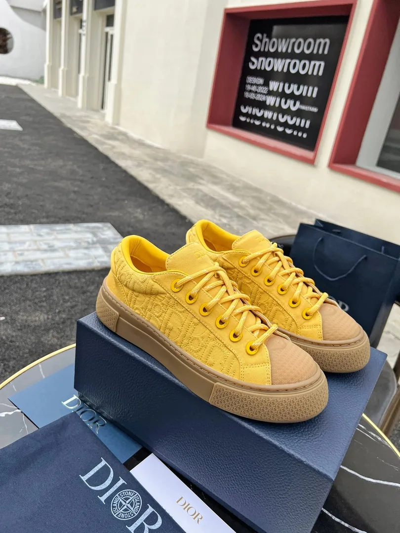 Dior B23 White Low-Top Tennis Sneakers — photo 5