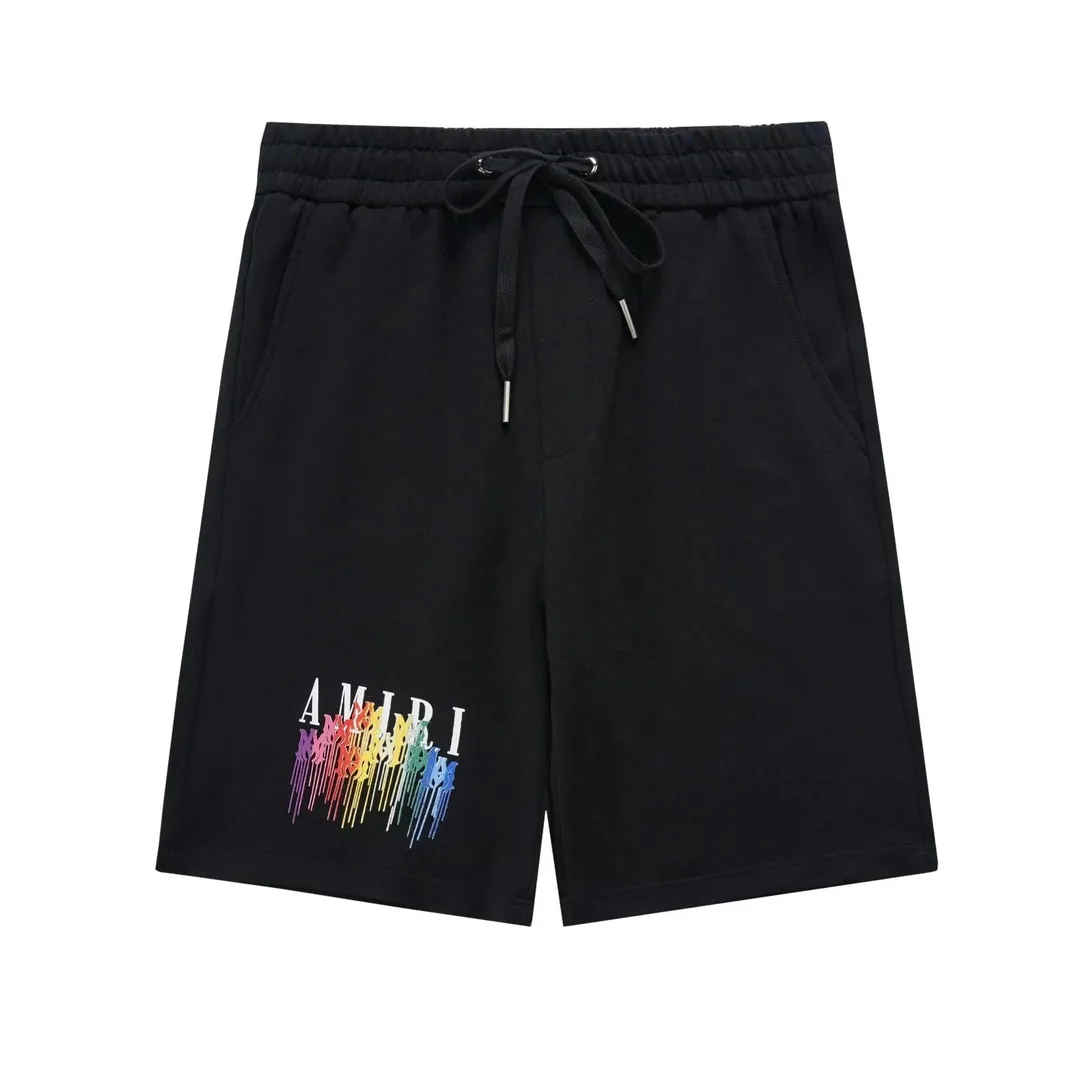 Amiri Logo Shorts Black Ver B — Photo 8