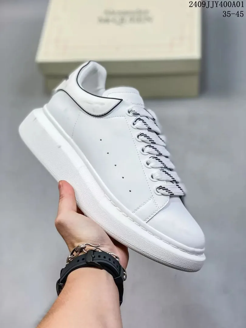 Alexander McQueen Oversized Sneaker White Platform Sneakers — Photo 7