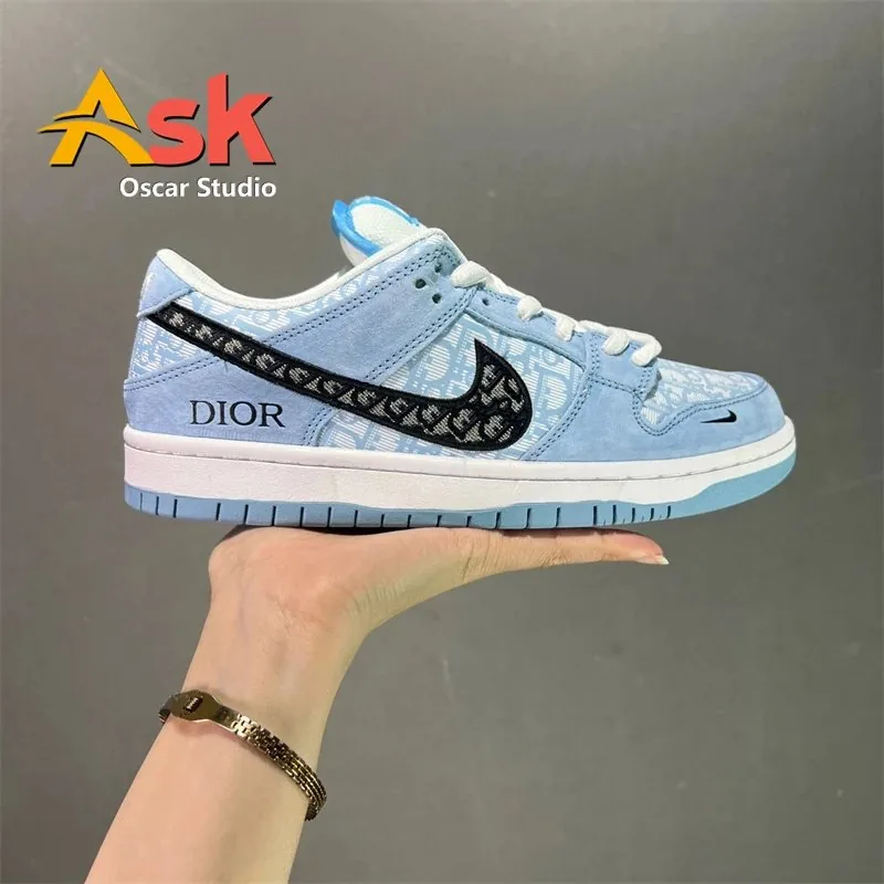 Nike SB Dunk Low Lace-Up Running Shoes — QC