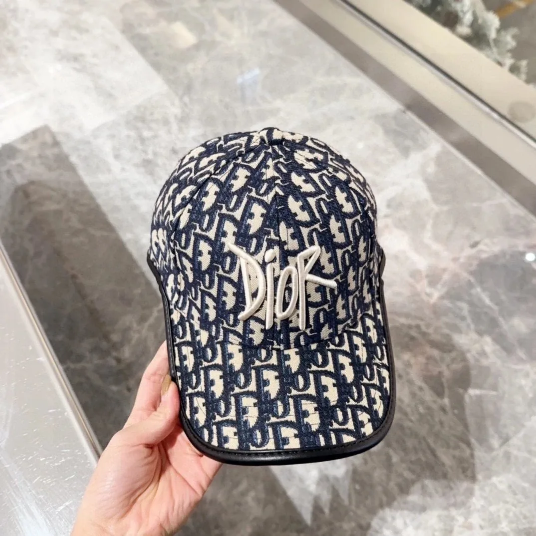 Dior Oblique Jacquard Baseball Cap — Photo 3