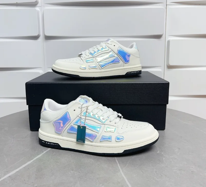 Amiri Skel-Top Low Skeleton Sneakers — photo 3