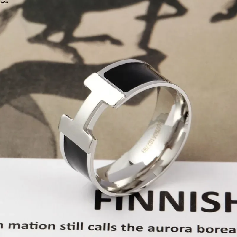 Enamel Couple Rings — photo 5