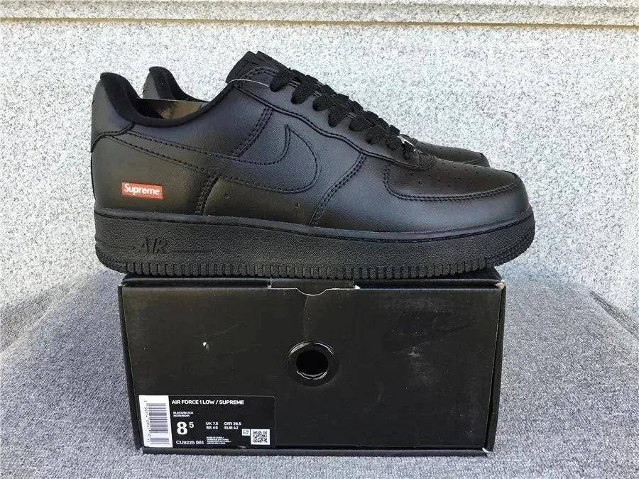 Nike Air Force 1 White Skate Shoes — photo 8