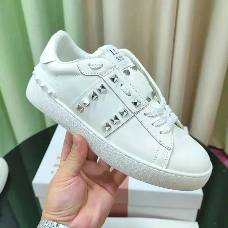 Valentino Open Sneaker Black Trainers — Photo 11