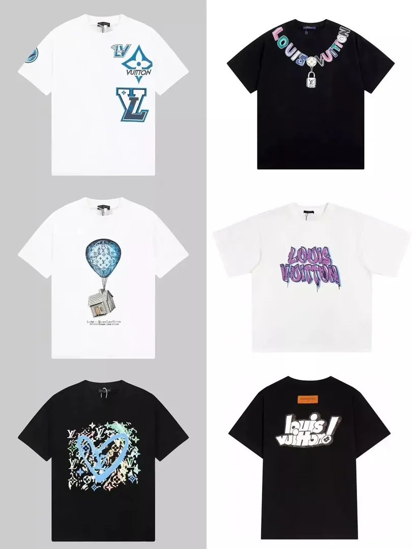 Louis Vuitton Graffiti Logo T-Shirt Collection