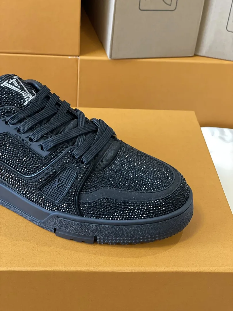 Louis Vuitton LV Trainer Dior Crystal Sneakers — photo 11