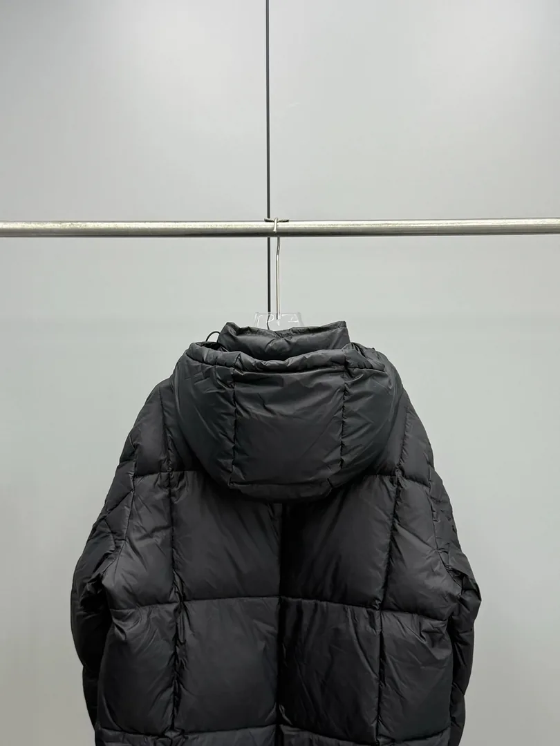 Double Breasted Hooded Puffer Down Jacket — photo 8