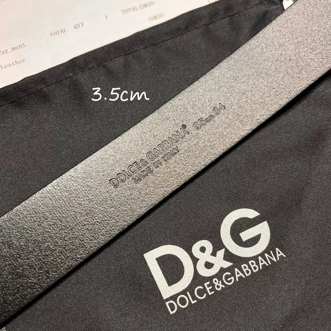 Dolce & Gabbana Saddle Leather Belt 3.5cm — photo 8