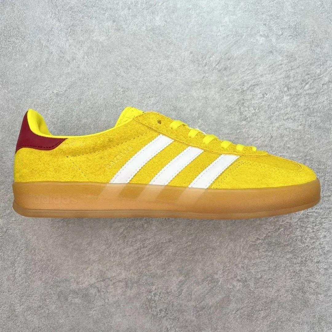 Adidas Gazelle Indoor Lace-Up Sneakers — QC