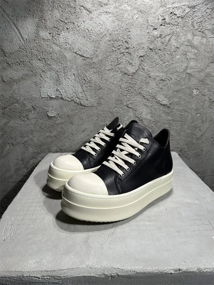 Rick Owens DRKSHDW Grey White Sneakers — photo 8