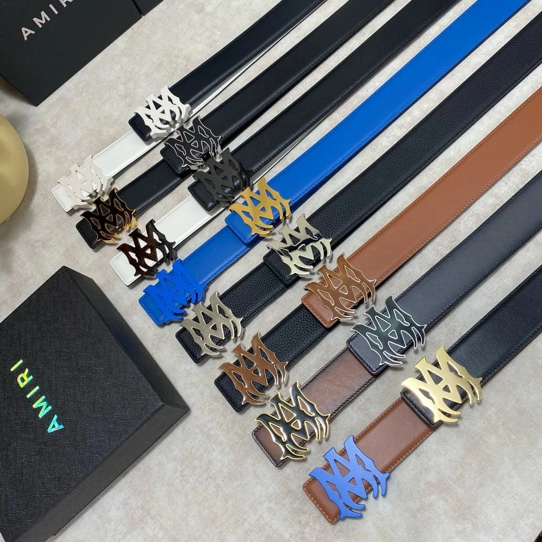 Amiri Double-Sided Leather Belt