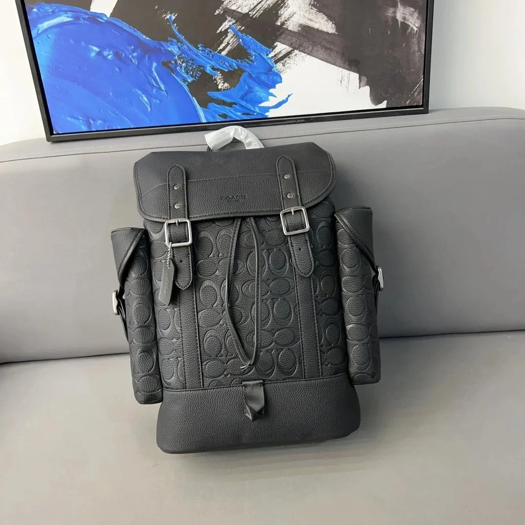Coach Leather Backpack — photo 5