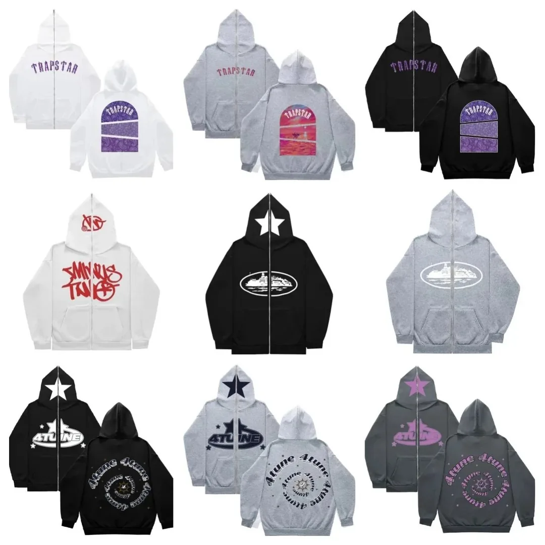 American Zip-Up Hoodie Jacket