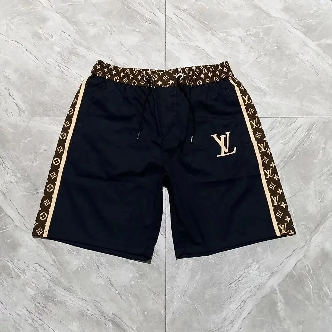 Louis Vuitton LV Patch Shorts Black — QC