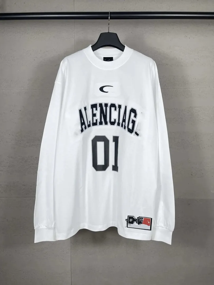 Balenciaga Cotton Long-Sleeve Tee — QC