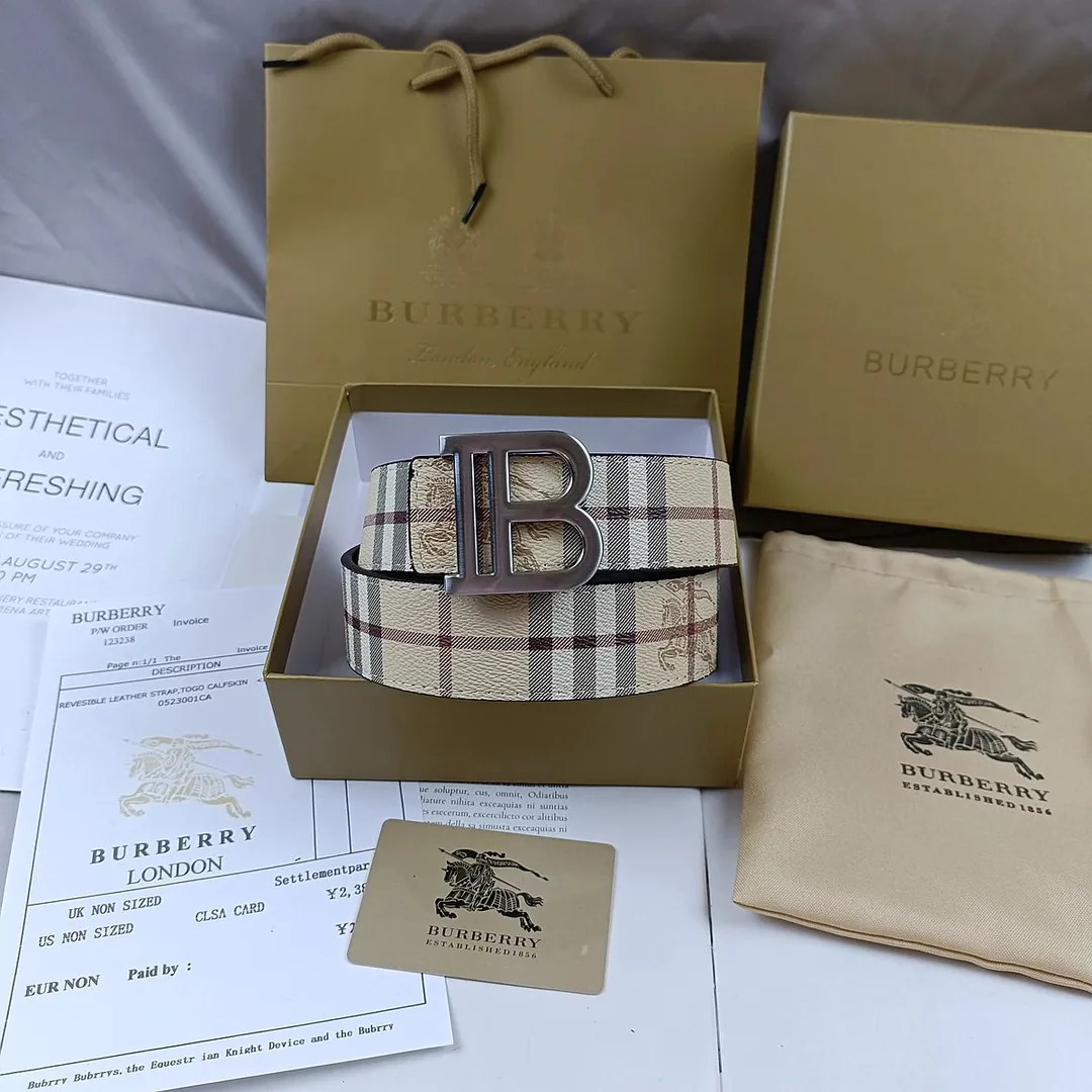 Burberry Leather Belt — Photo 2