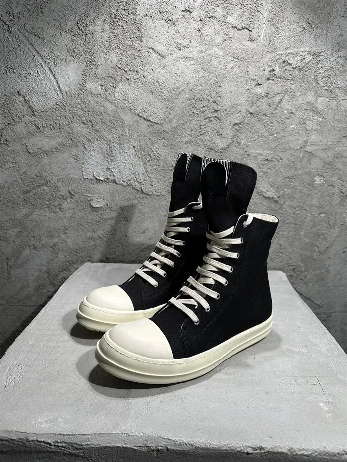 Rick Owens DRKSHDW Grey White Sneakers — photo 5
