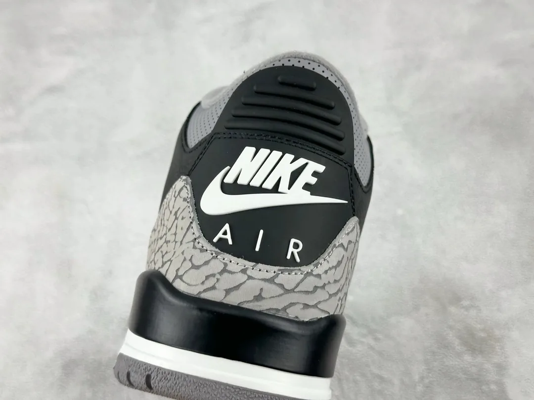 Air Jordan 3 Black Cement — photo 12