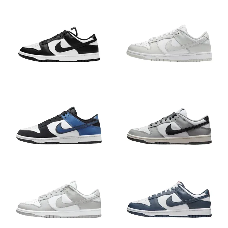 Black White Nike Dunk Skate Shoes