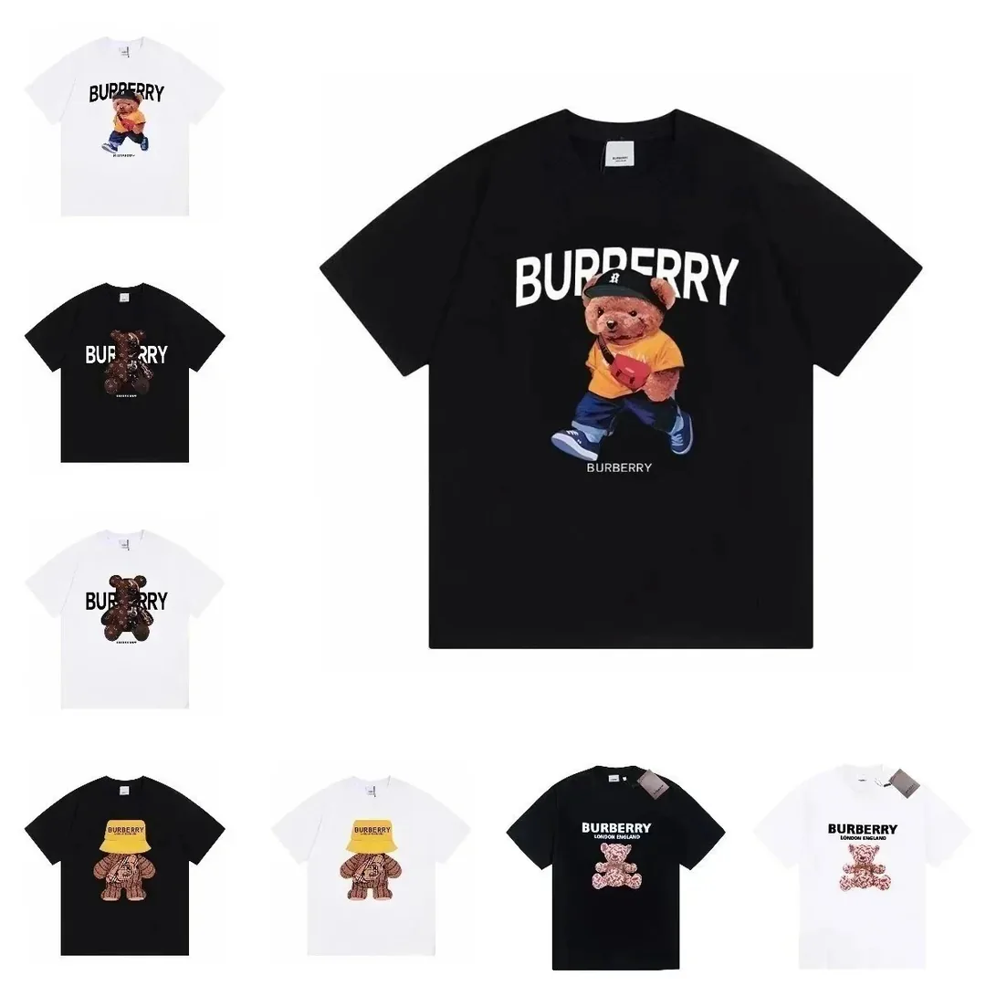 Burberry Bear Print T-Shirt Collection