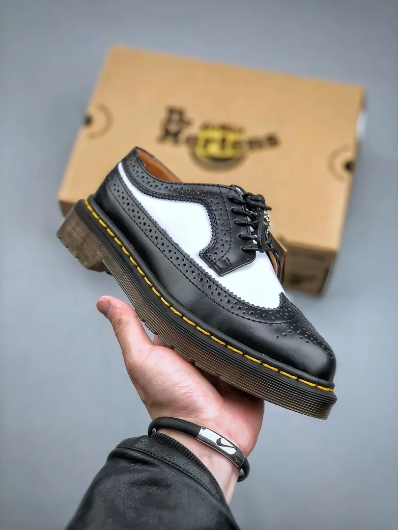 Dr. Martens Dr. Dr. Brogue Leather Shoes — Photo 2
