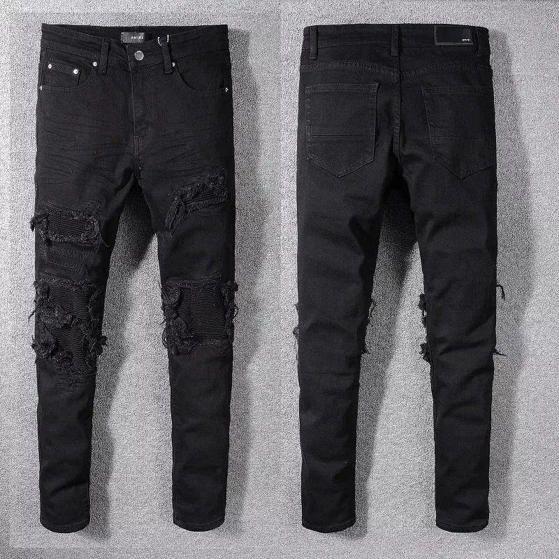 Amiri Distressed Denim Jeans Collection — Photo 13