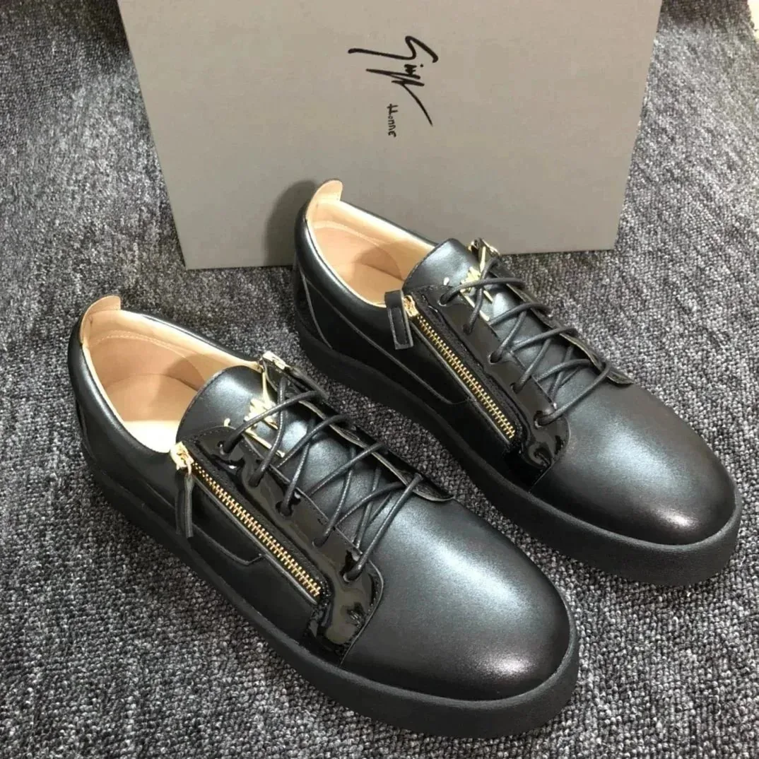 Christian Louboutin White Zip-Up Sneakers — QC