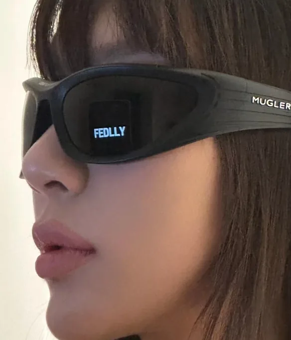 Gentle Monster Wrap Shield Sunglasses — Photo 11