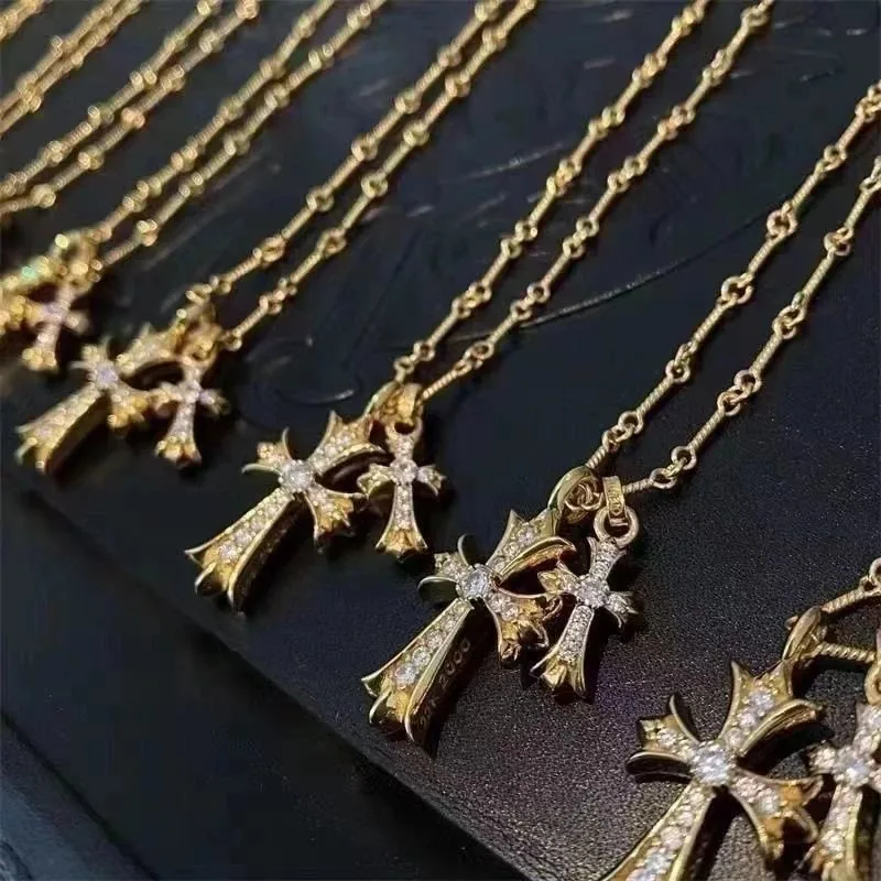 Chrome Hearts Cross Pendant Necklace — QC