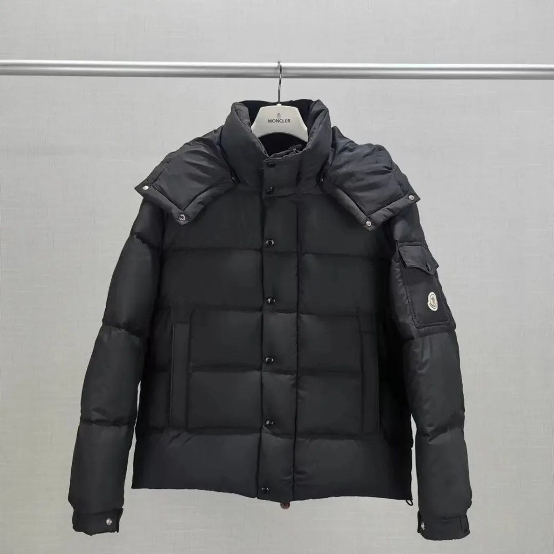 Short Hooded Down Jacket
