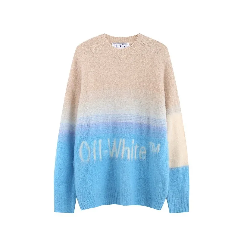 Off-White Knit Sweater — Zdjęcie 10