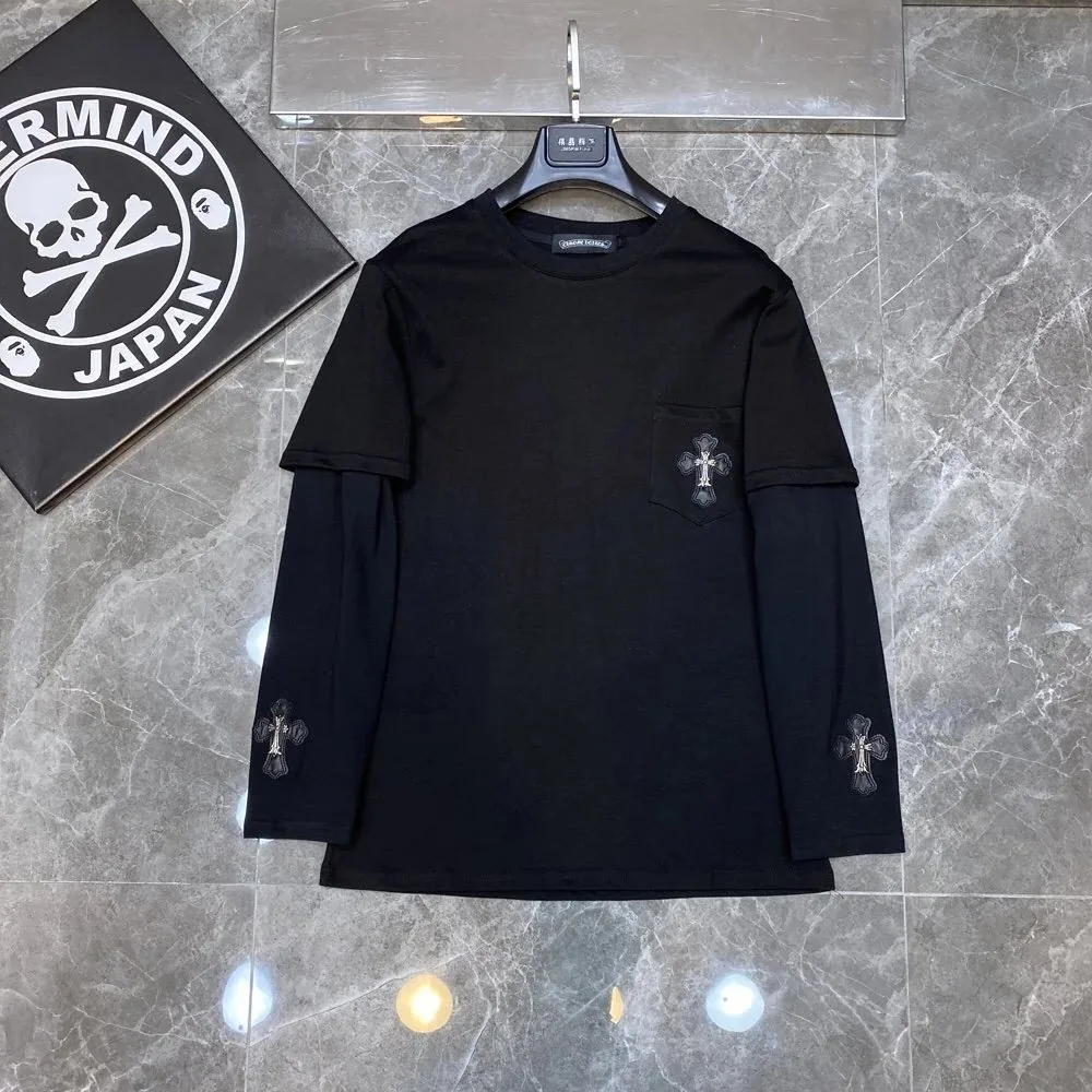Chrome Hearts Cotton Long-Sleeve Tee — QC