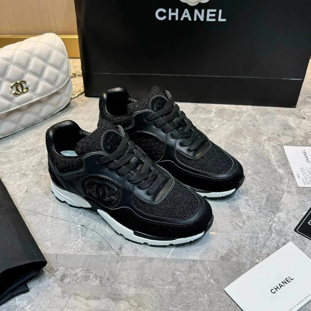 Chanel White Street Trainers — photo 4